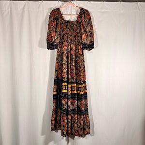 Me 2 Magic Boho Paisley Maxi Dress